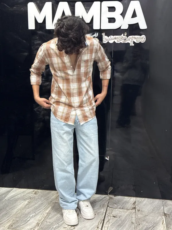 Men’s_Premium_Classy_Checked_Casual_Shirt_–_Coffee_Brown_&_White
