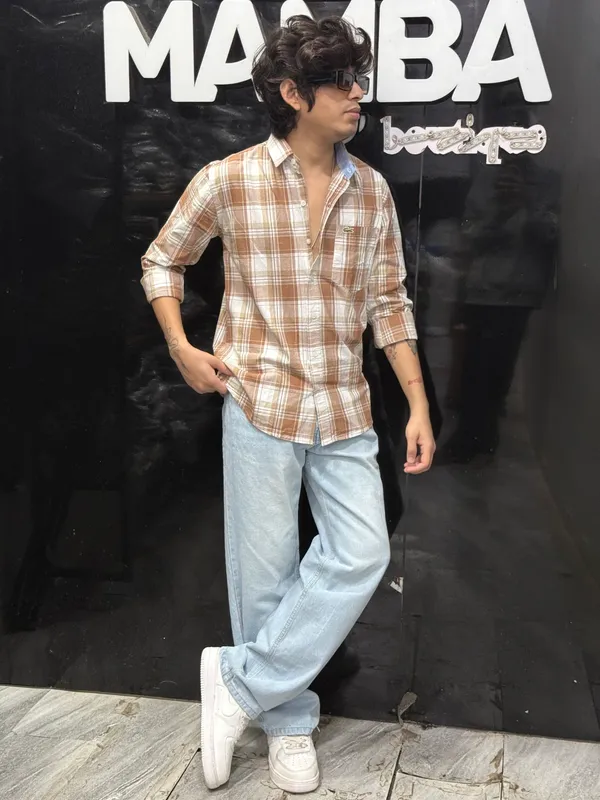 Men’s_Premium_Classy_Checked_Casual_Shirt_–_Coffee_Brown_&_White
