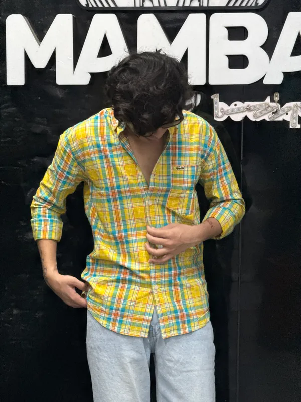 Men’s_Premium_Classy_Checked_Casual_Shirt_–_Sunshine_Yellow_Multi_Check