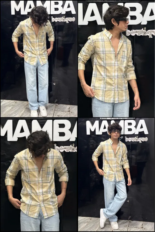 Men’s_Premium_Classy_Checked_Casual_Shirt_–_Yellow_&_White