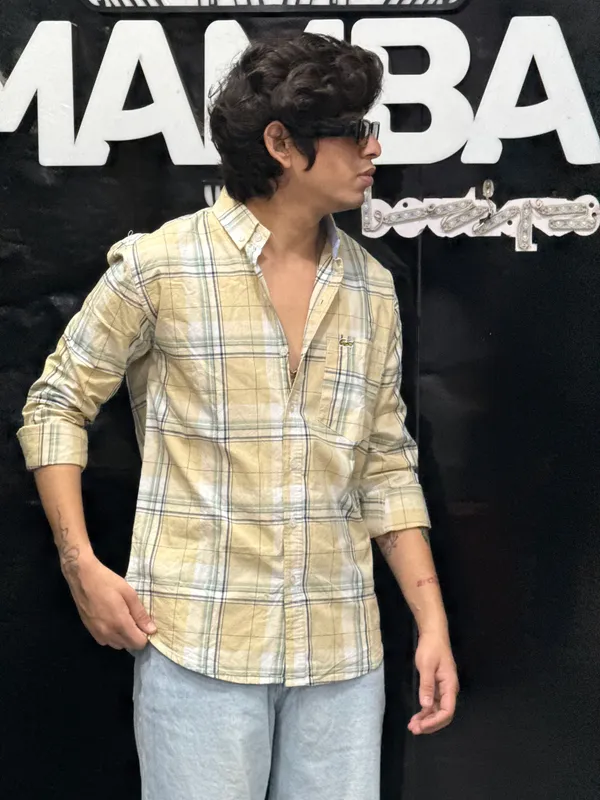 Men’s_Premium_Classy_Checked_Casual_Shirt_–_Yellow_&_White