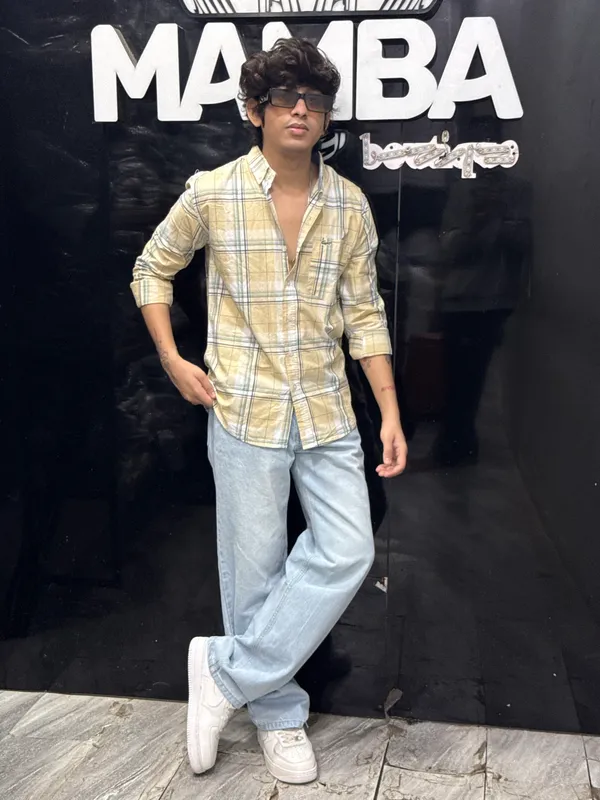 Men’s_Premium_Classy_Checked_Casual_Shirt_–_Yellow_&_White