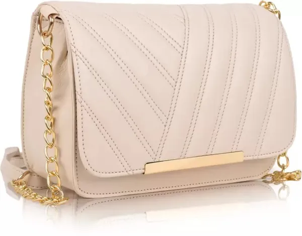 Beige_Premium_Faux_Leather_Sling_Bag_For_Women
