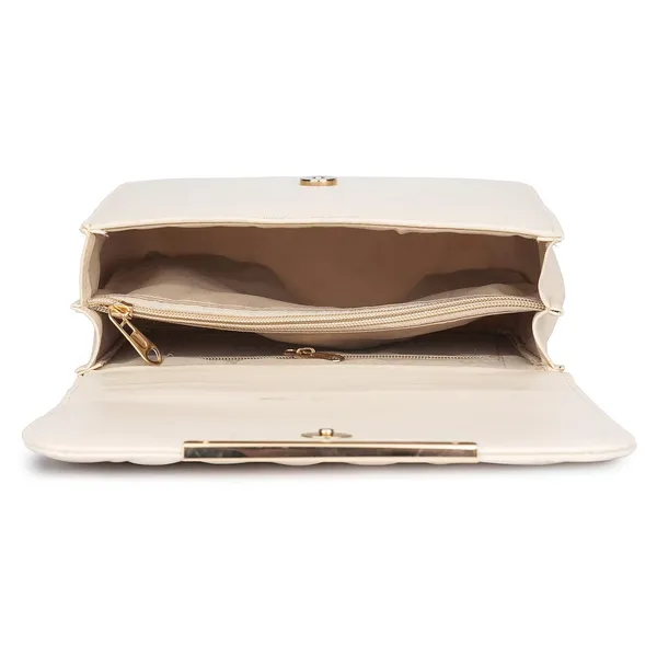 Beige_Premium_Faux_Leather_Sling_Bag_For_Women
