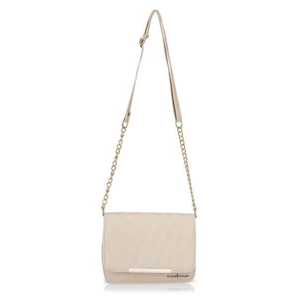 Beige_Premium_Faux_Leather_Sling_Bag_For_Women