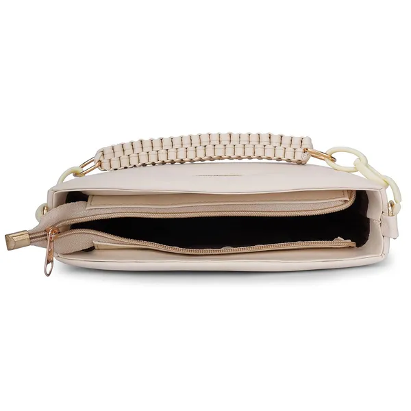 Beige_Premium_Faux_Leather_Sling_Bag_For_Women
