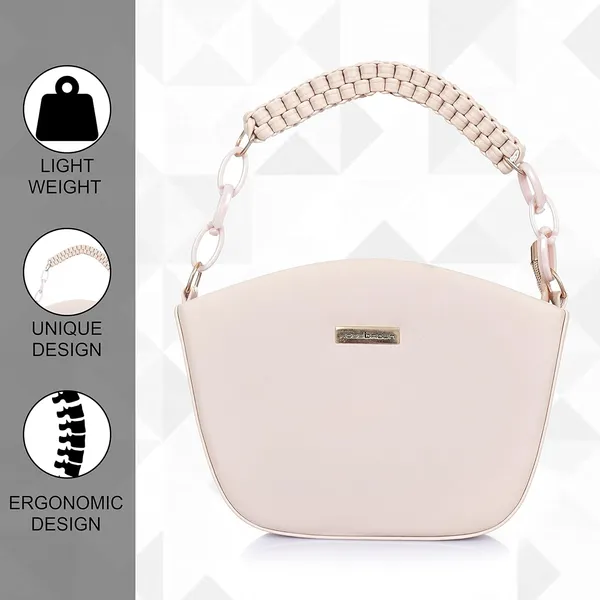 Beige_Premium_Faux_Leather_Sling_Bag_For_Women