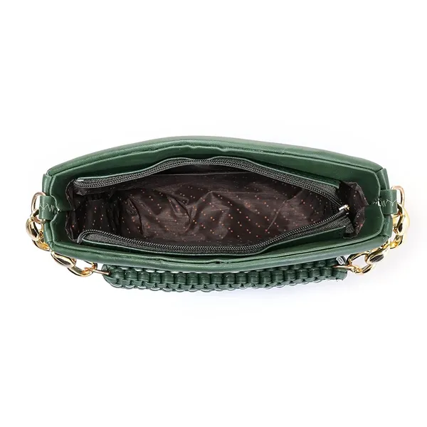 Green_Premium_Faux_Leather_Sling_Bag_For_Women