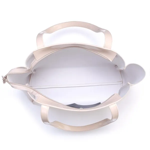 Beige_Premium_Polyurethane_Handbags_For_Women