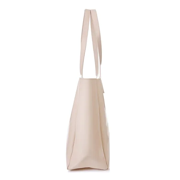 Beige_Premium_Polyurethane_Handbags_For_Women