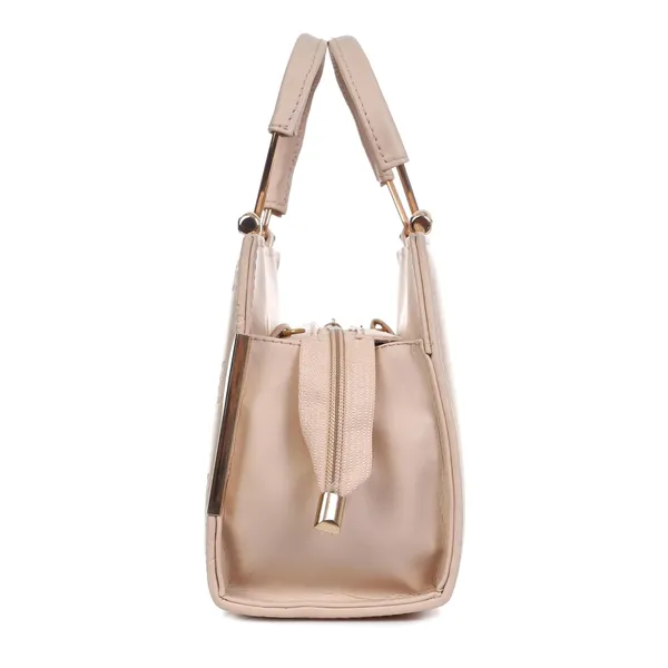 Beige_Premium_Faux_Leather_Purse_Handbag_For_Women