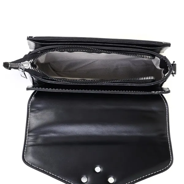 Black_Premium_Faux_Leather_Sling_Bag_For_Women