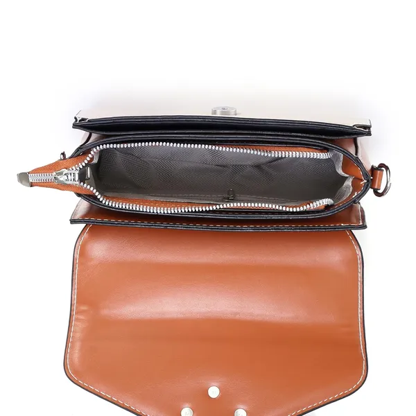 Brown_Premium_Faux_Leather_Sling_Bag_For_Women