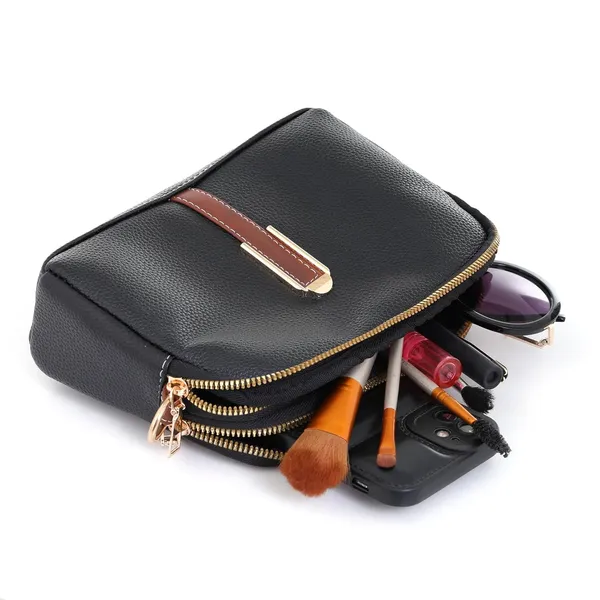 Black_Premium_Faux_Leather_Sling_Bag_For_Women