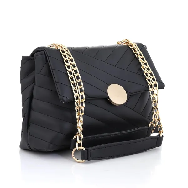 Black_Premium_Faux_Leather_Sling_Bag_For_Women