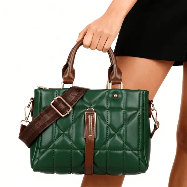 Green_Premium_Faux_Leather_Sling_Bag_For_Women