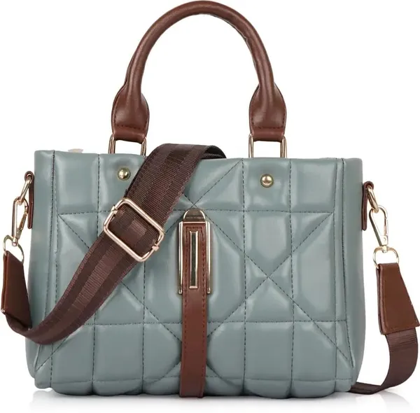 Grey_Premium_Faux_Leather_Sling_Bag_For_Women
