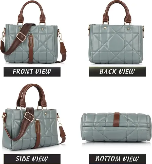 Grey_Premium_Faux_Leather_Sling_Bag_For_Women