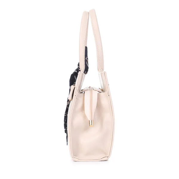 Beige_Premium_Faux_Leather_Handbag_For_Women