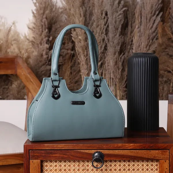 Green_Premium_Faux_Leather_Handbag_For_Women