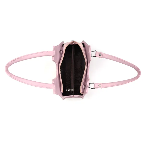 Pink_Premium_Faux_Leather_Handbag_For_Women
