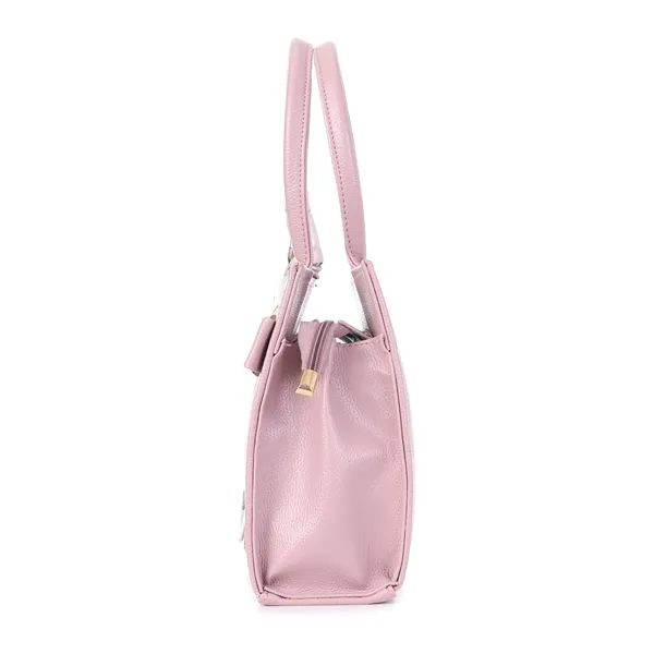 Pink_Premium_Faux_Leather_Handbag_For_Women
