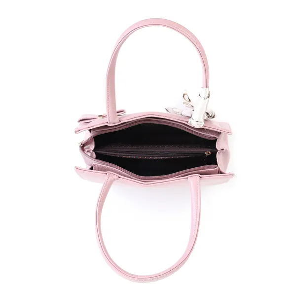 Pink_Premium_Faux_Leather_Handbag_For_Women