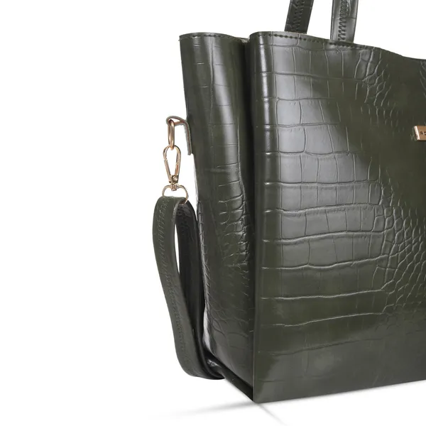 Green_Premium_Faux_Leather_Shoulder_Bag_For_Women