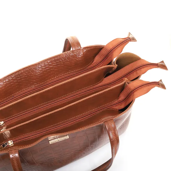 Brown_Premium_Faux_Leather_Shoulder_Bag_For_Women