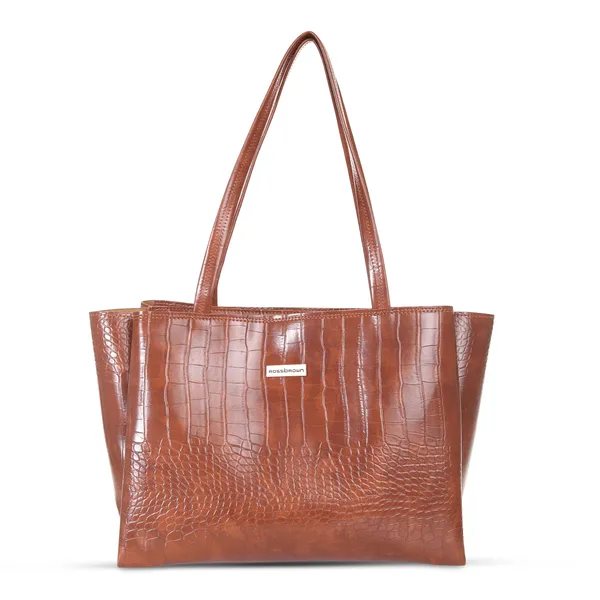 Brown_Premium_Faux_Leather_Shoulder_Bag_For_Women
