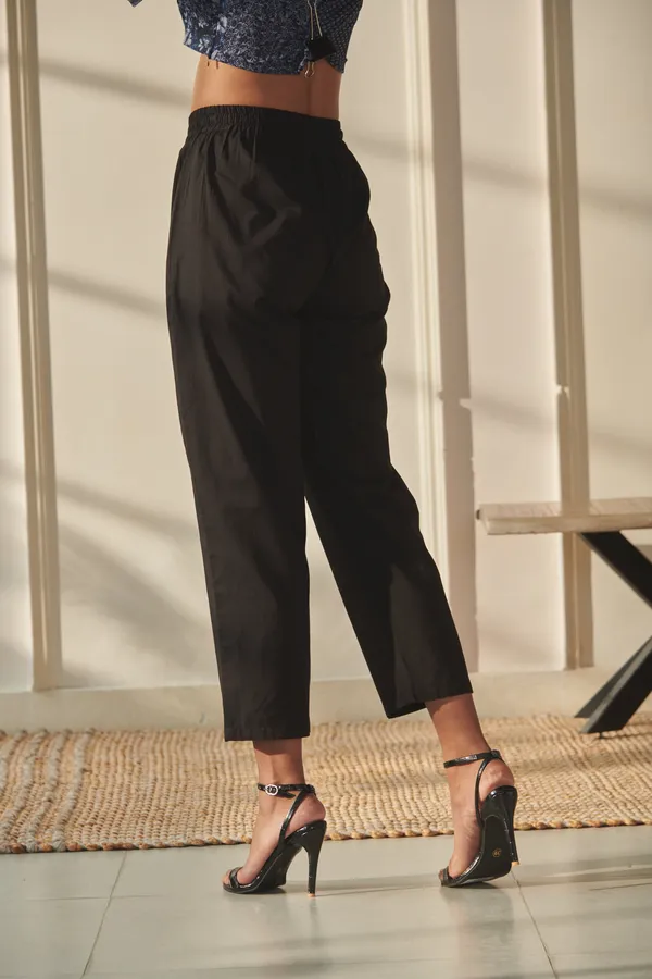Ekvaa_Black_Cotton_Premium_And_Elegant_Solid_Pant_For_Women_