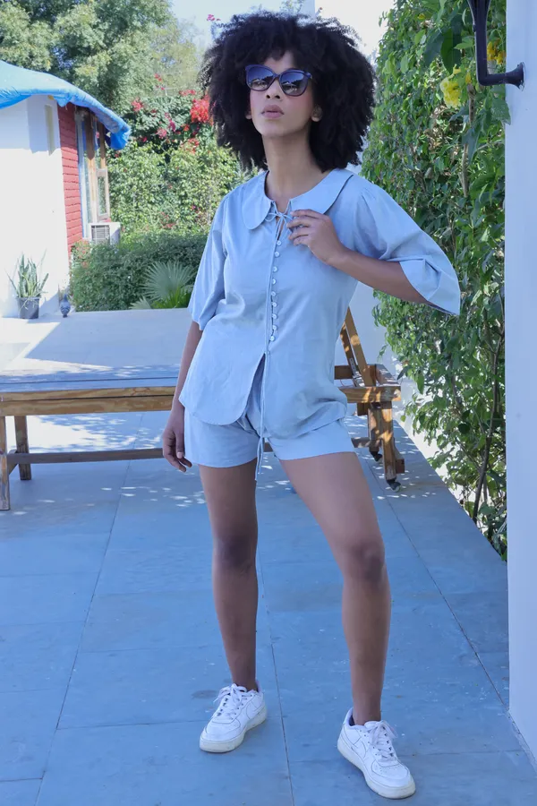 Kahak_Powder_Blue_Cotton_Dobby_Premium_And_Elegant_Co_Ord_Set_For_Women
