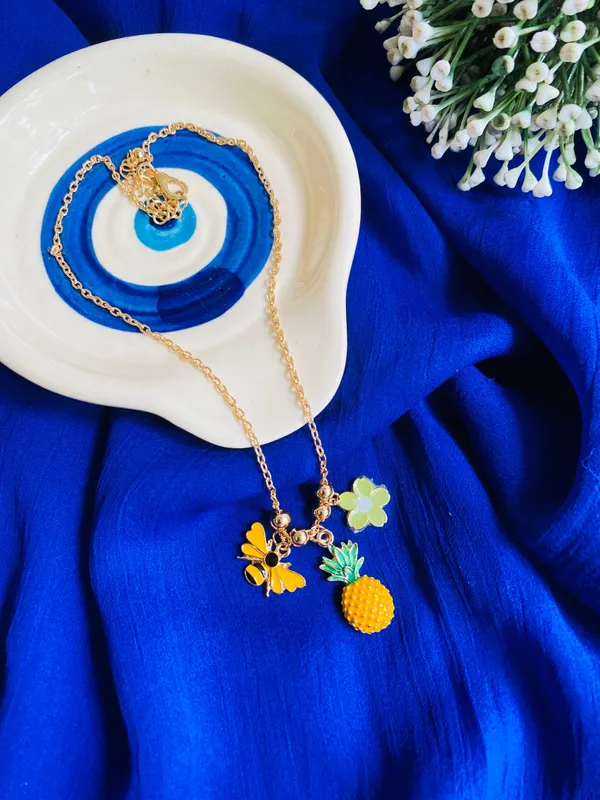 Multicolor_Fruity_Joy_18K_Gold_Plated_&_Waterproof_&_Anti-Tarnish_Pendant_Necklace