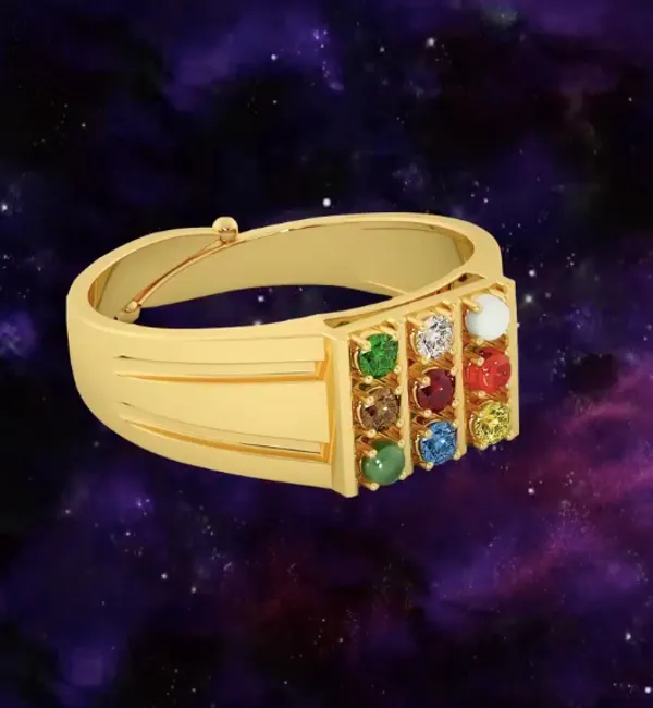Navratna_Ring_for_Men_|_Brass_Ring_with_18K_Gold_Plated_|_Original_9_Gemstones_Adjustable_Ring
