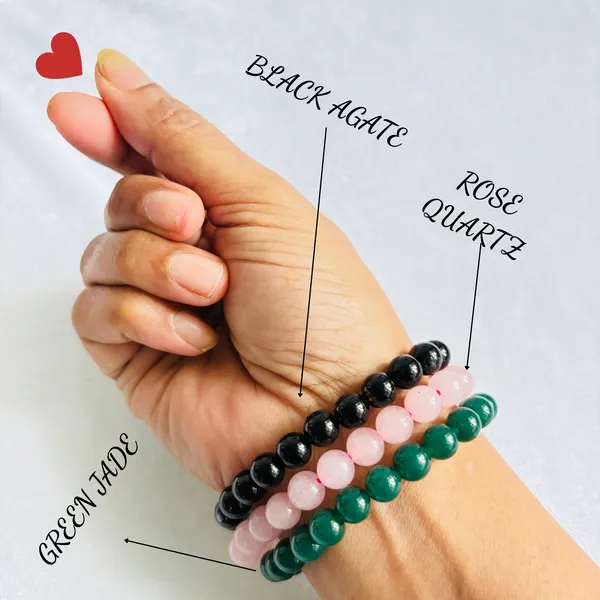 Find_Love_Combo_Bracelet_-_Multicolor_Gemstone_Combo_Black_Agate_+_Rose_Quartz_+_Green_Jade