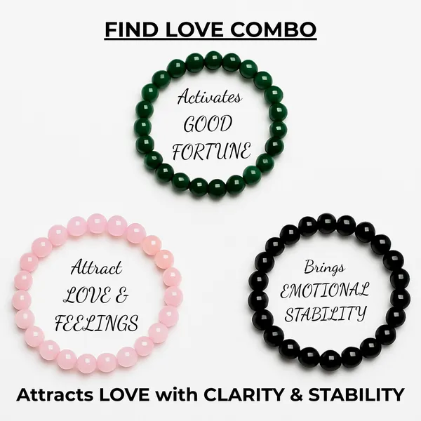 Find_Love_Combo_Bracelet_-_Multicolor_Gemstone_Combo_Black_Agate_+_Rose_Quartz_+_Green_Jade
