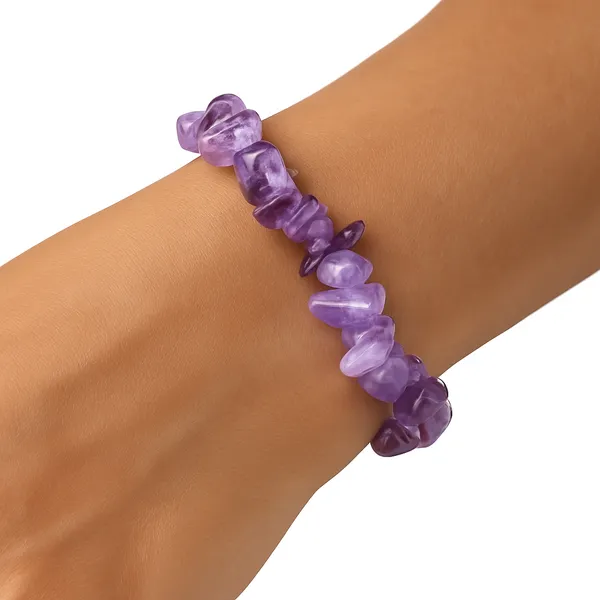 Amethyst_Chip_Bracelet_for_Women_&_Girls_|_Healing_Crystal_Jewellery_|_Genuine_Stretchable_Stone_Bracelets