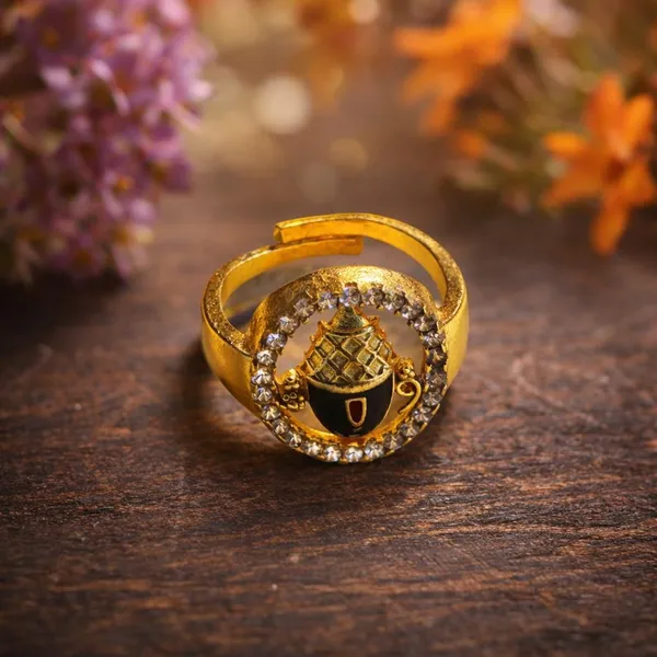 Balaji_Ring_Adjustable_for_Men_&_Women_|_Brass_with_18K_Gold_Plating_|_Lord_Venkateshwara_Spiritual_Ring_for_Daily_use