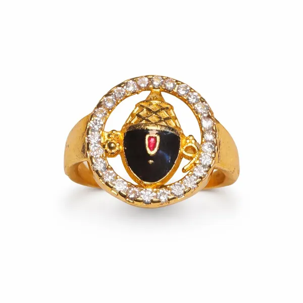Balaji_Ring_Adjustable_for_Men_&_Women_|_Brass_with_18K_Gold_Plating_|_Lord_Venkateshwara_Spiritual_Ring_for_Daily_use