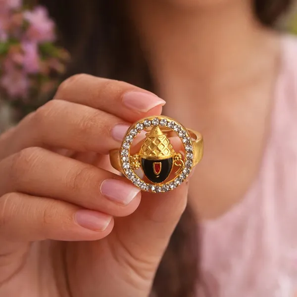 Balaji_Ring_Adjustable_for_Men_&_Women_|_Brass_with_18K_Gold_Plating_|_Lord_Venkateshwara_Spiritual_Ring_for_Daily_use