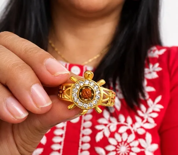 Rudraksha_Meru_Ring_Adjustable_for_Men_&_Women_|_18K_Gold_Plated_Spiritual_Ring_in_Brass_Metal_|_Religious_Rudraksha_Ring_for_Daily_Wear