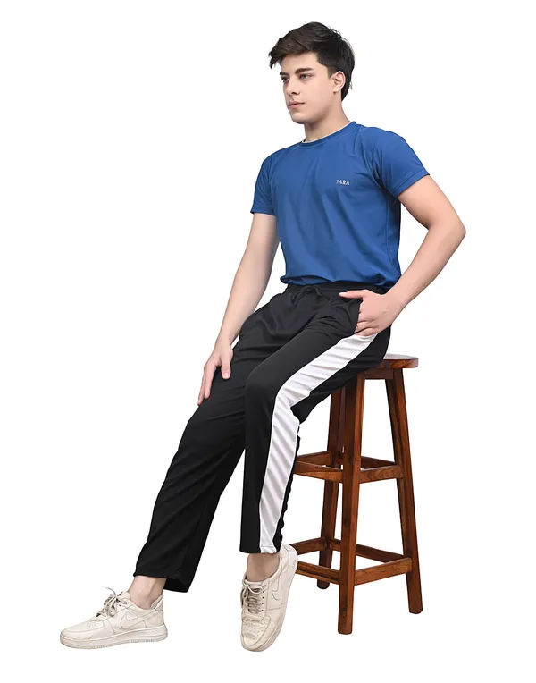 Black_Twill_210_Side_Patty_Track_Pant_For_Men