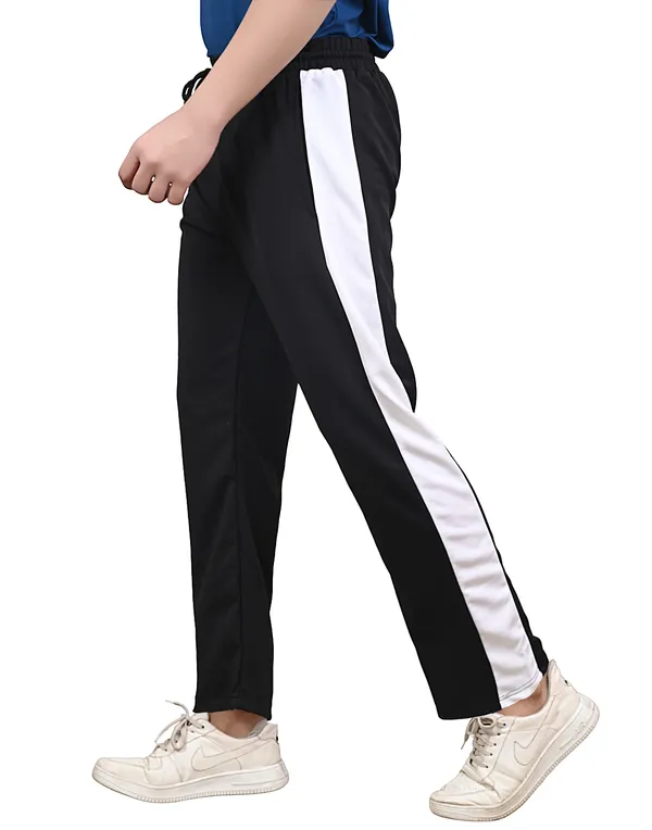 Black_Twill_210_Side_Patty_Track_Pant_For_Men