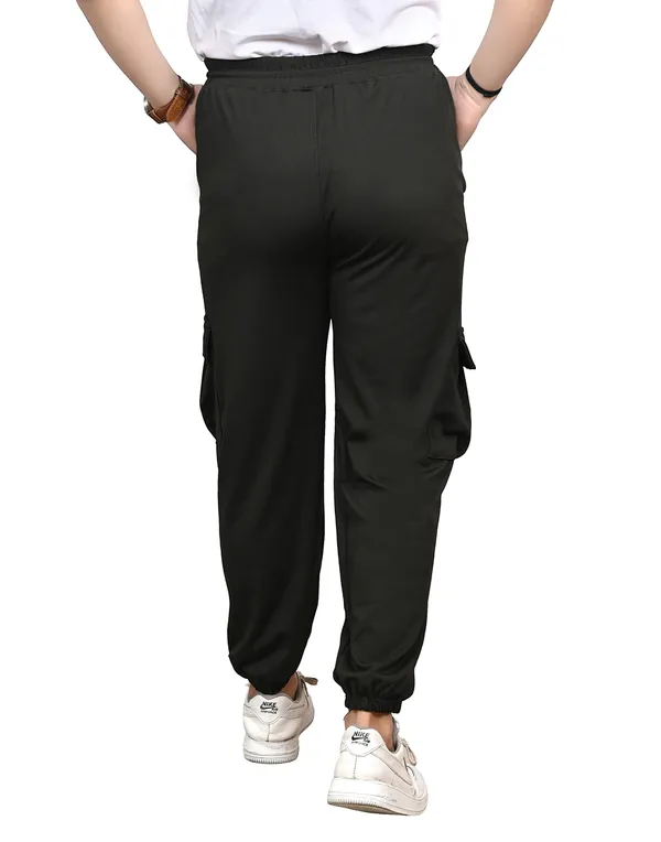 Olive_Lycra_220_Cargo_Track_Pant_For_Men