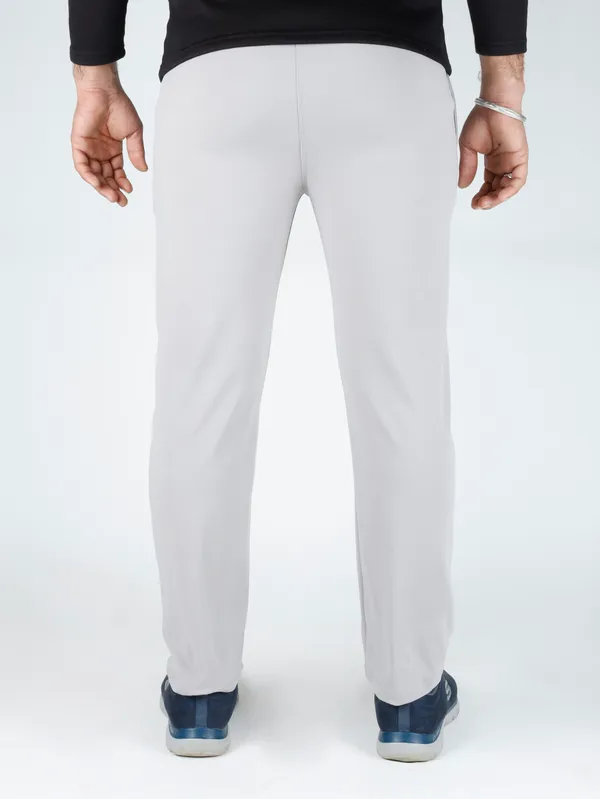 Light_Grey_Lycra_220_Plain_Track_Pant_For_Men