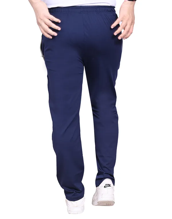 Light_Grey_&_Navy_Lycra_220_Hf_Track_Pant_For_Men_(Pack_Of_2)