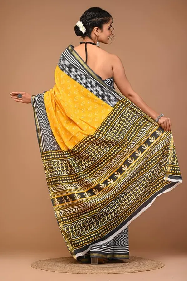 Cotton_Block_Prints_Saree_For_Women