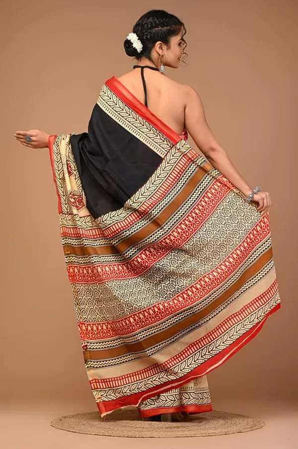 Cotton_Block_Prints_Saree_For_Women