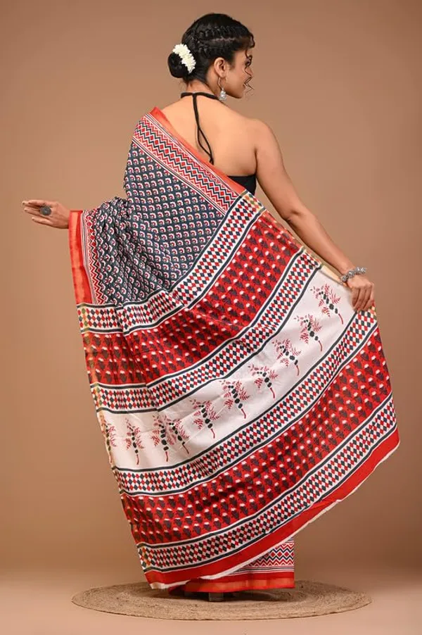 Cotton_Block_Prints_Saree_For_Women
