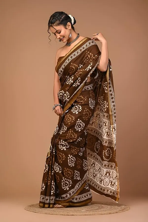 Cotton_Block_Prints_Saree_For_Women